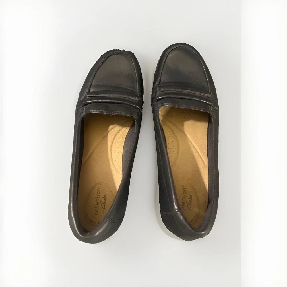 Clarks Collection Women's Lily Loafers Size 11M Blue
